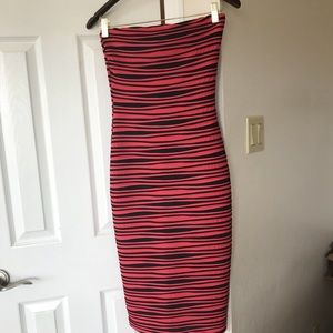 Bebe tube dress